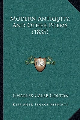 Modern Antiquity, And Other Poems (1835)