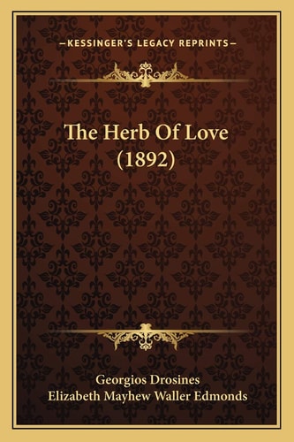 The Herb Of Love (1892)
