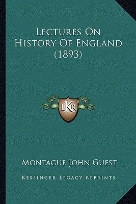 Lectures On History Of England (1893)