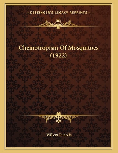 Chemotropism Of Mosquitoes (1922)