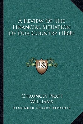 A Review Of The Financial Situation Of Our Country (1868)