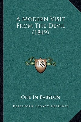 A Modern Visit From The Devil (1849)