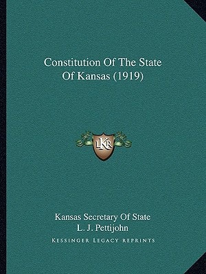 Constitution Of The State Of Kansas (1919)