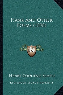 Hank And Other Poems (1898)