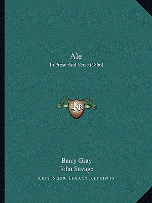 Ale: In Prose And Verse (1866)