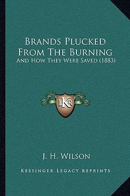 Brands Plucked From The Burning: And How They Were Saved (1883)