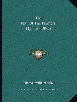 The Text Of The Homeric Hymns (1895)
