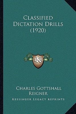 Classified Dictation Drills (1920)