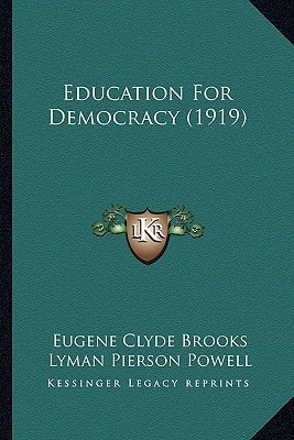 Education For Democracy (1919)