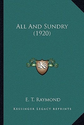 All And Sundry (1920)