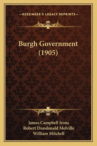 Burgh Government (1905)