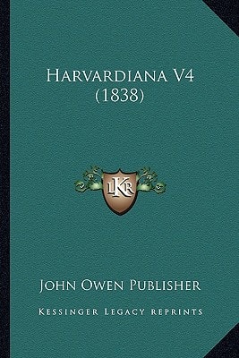 Harvardiana V4 (1838)