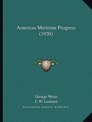 Americas Maritime Progress (1920)
