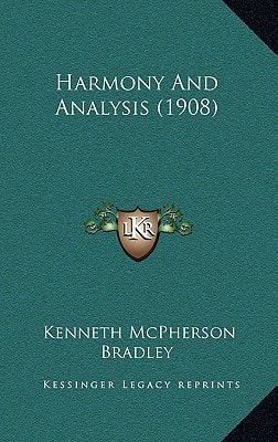 Harmony And Analysis (1908)