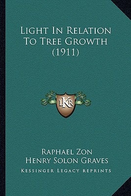 Light In Relation To Tree Growth (1911)