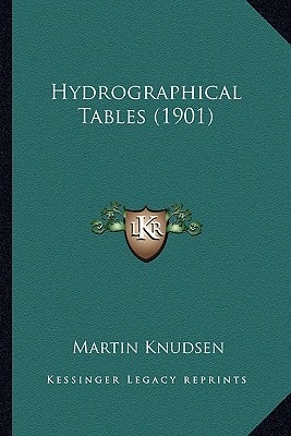 Hydrographical Tables (1901)