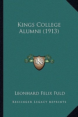 Kings College Alumni (1913)
