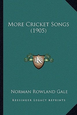 More Cricket Songs (1905)
