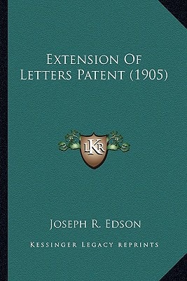 Extension Of Letters Patent (1905)