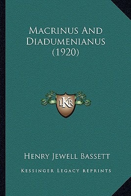 Macrinus And Diadumenianus (1920)