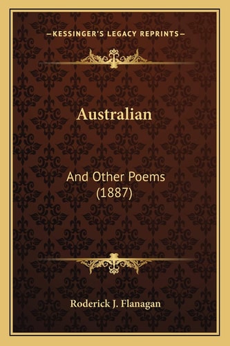 Australian: And Other Poems (1887)