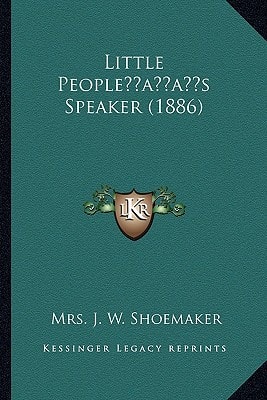 Little People's Speaker (1886)