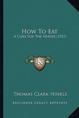 How To Eat: A Cure For The Nerves (1921)