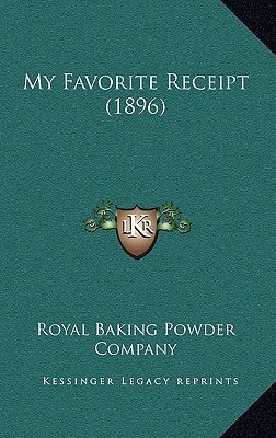 My Favorite Receipt (1896)