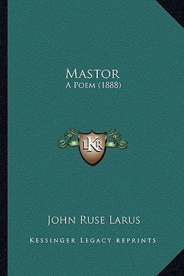 Mastor: A Poem (1888)