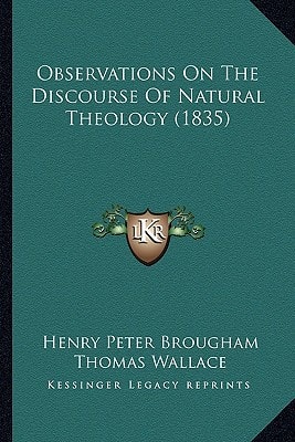 Observations On The Discourse Of Natural Theology (1835)