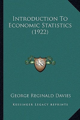 Introduction To Economic Statistics (1922)