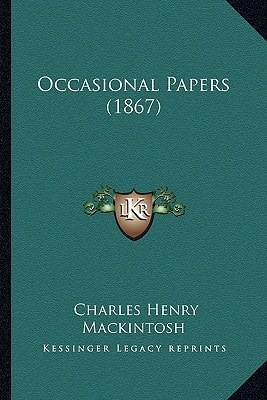Occasional Papers (1867)