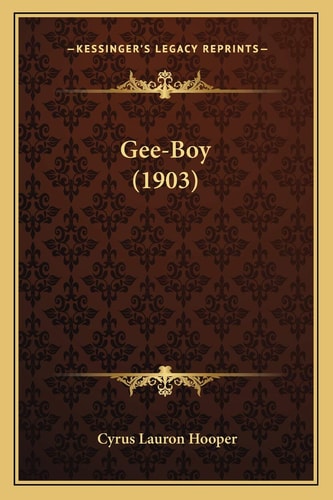 Gee-Boy (1903)