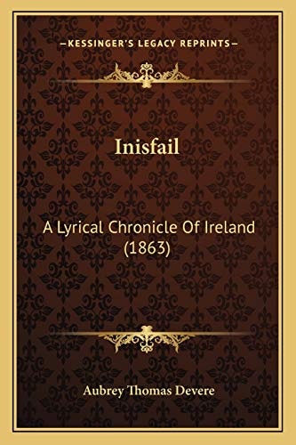 Inisfail: A Lyrical Chronicle Of Ireland (1863)