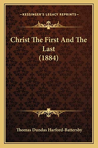 Christ The First And The Last (1884)