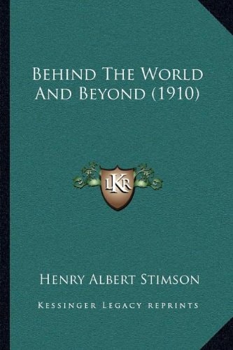 Behind The World And Beyond (1910)