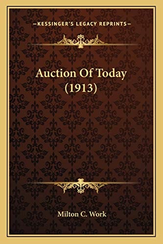 Auction Of Today (1913)