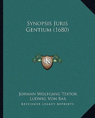 Synopsis Juris Gentium (1680)