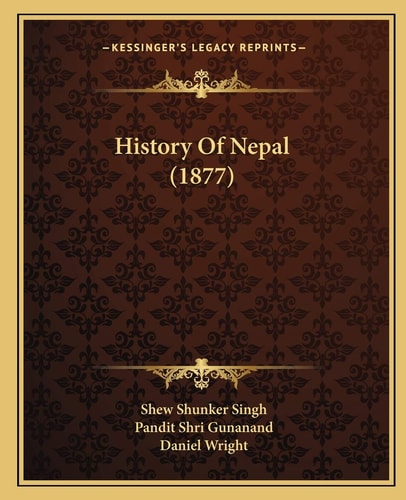 History Of Nepal (1877)