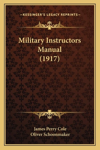 Military Instructors Manual (1917)