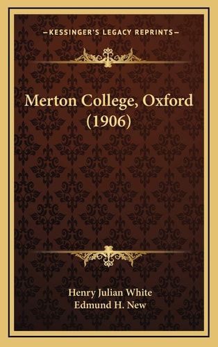Merton College, Oxford (1906)