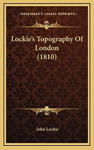 Lockie's Topography Of London (1810)