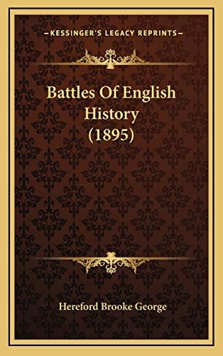 Battles Of English History (1895)