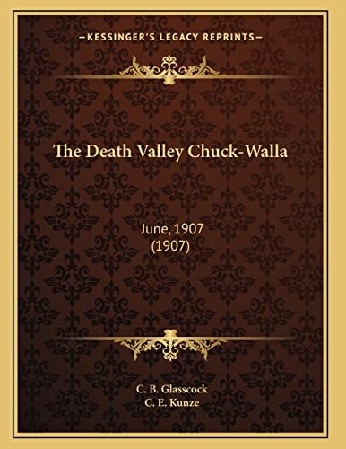 The Death Valley Chuck-Walla: June, 1907 (1907)