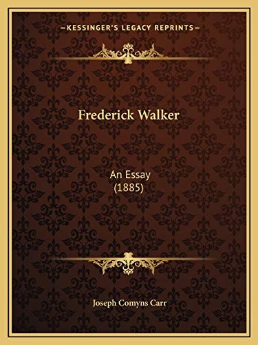 Frederick Walker: An Essay (1885)
