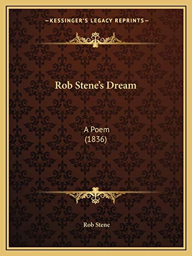 Rob Stene's Dream: A Poem (1836)