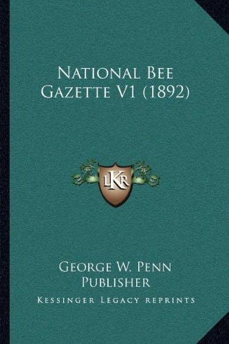 National Bee Gazette V1 (1892)
