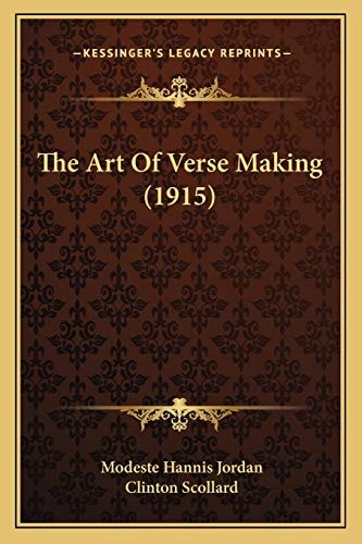 The Art Of Verse Making (1915)
