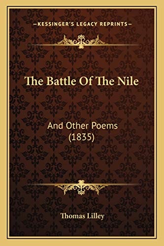 The Battle Of The Nile: And Other Poems (1835)
