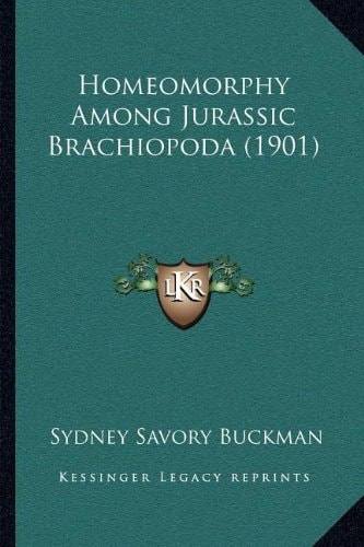 Homeomorphy Among Jurassic Brachiopoda (1901)